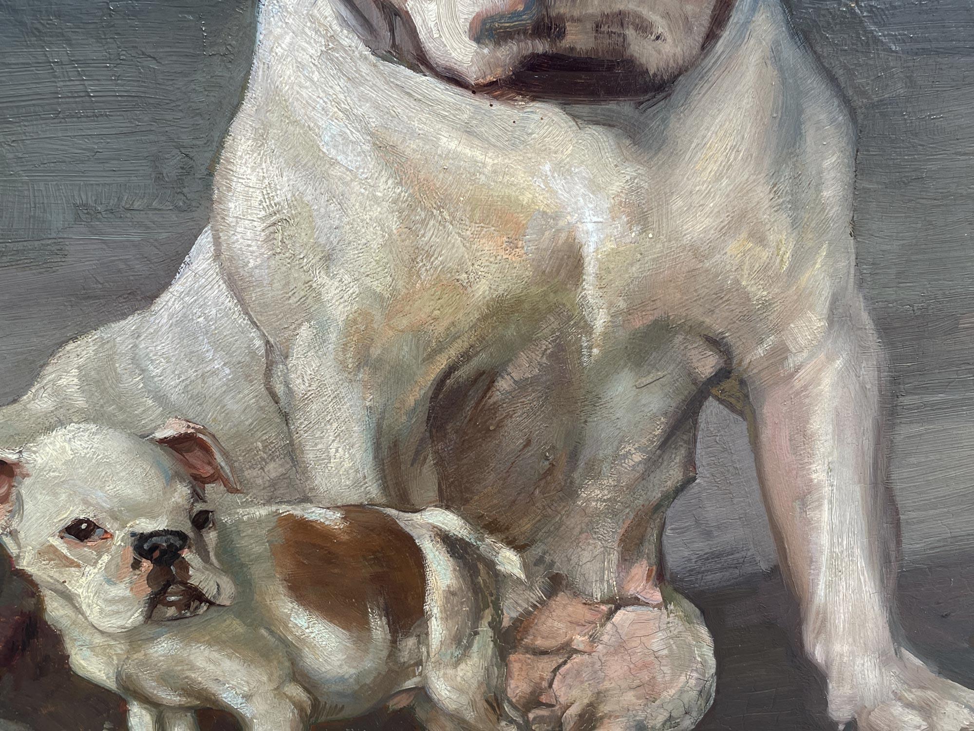Une famille de bulldogs par Ernst Hugo Von Stenglin en vente 6