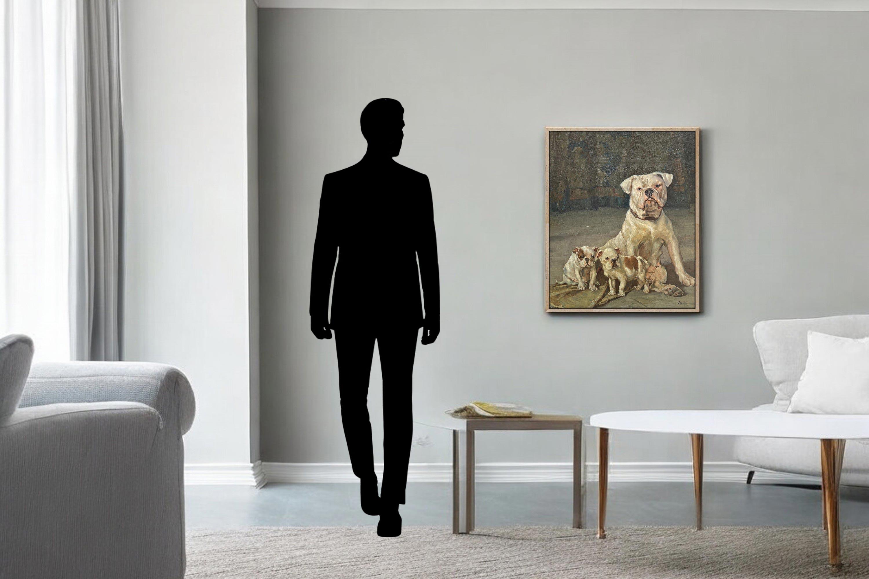 Une famille de bulldogs par Ernst Hugo Von Stenglin en vente 12