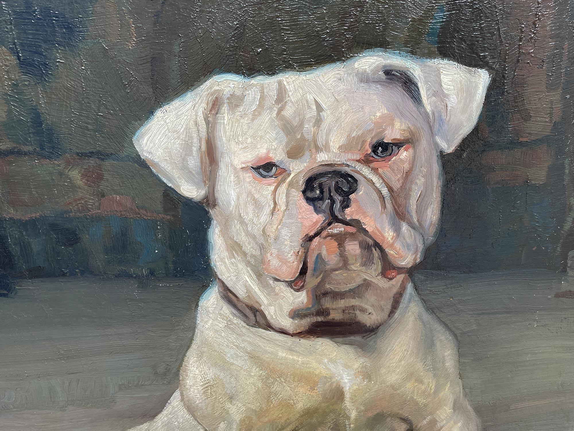 Fin du XIXe siècle Une famille de bulldogs par Ernst Hugo Von Stenglin en vente
