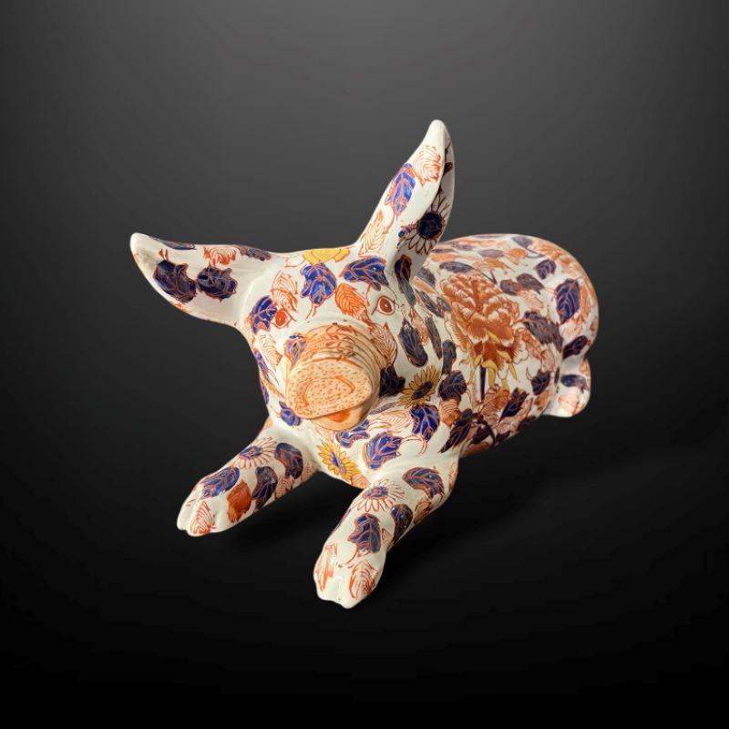 Una familia de cerdos japoneses de Imari Porcelain en Excelente estado para la venta en Reepham, GB