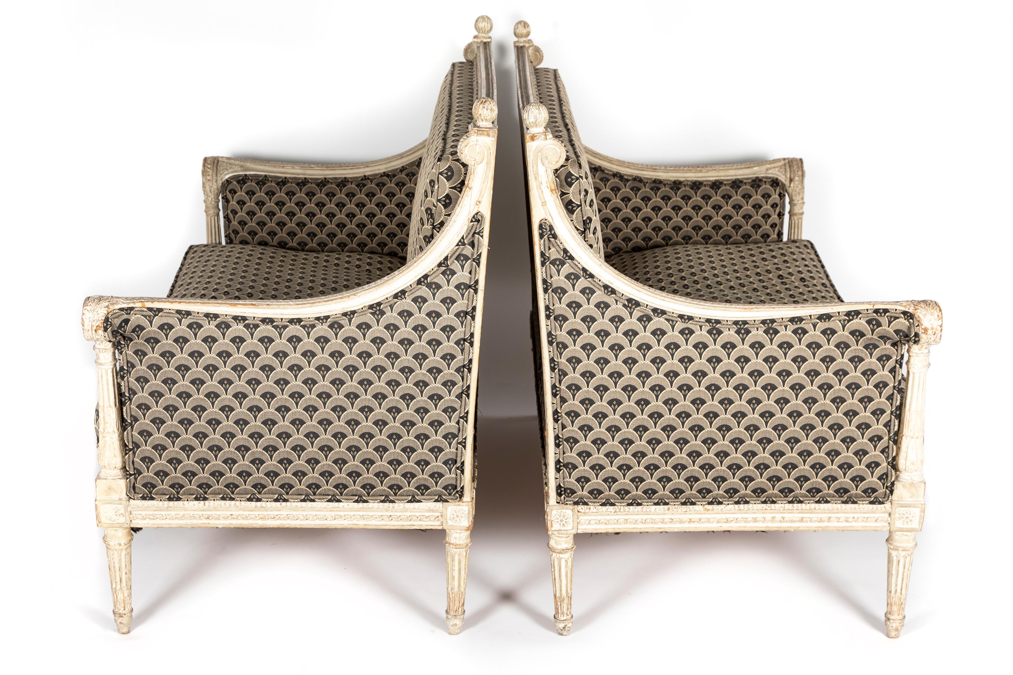 A Fantastic and Rare Pair of 18th Century Louis XVI Period French Marquises In Good Condition In New York, NY