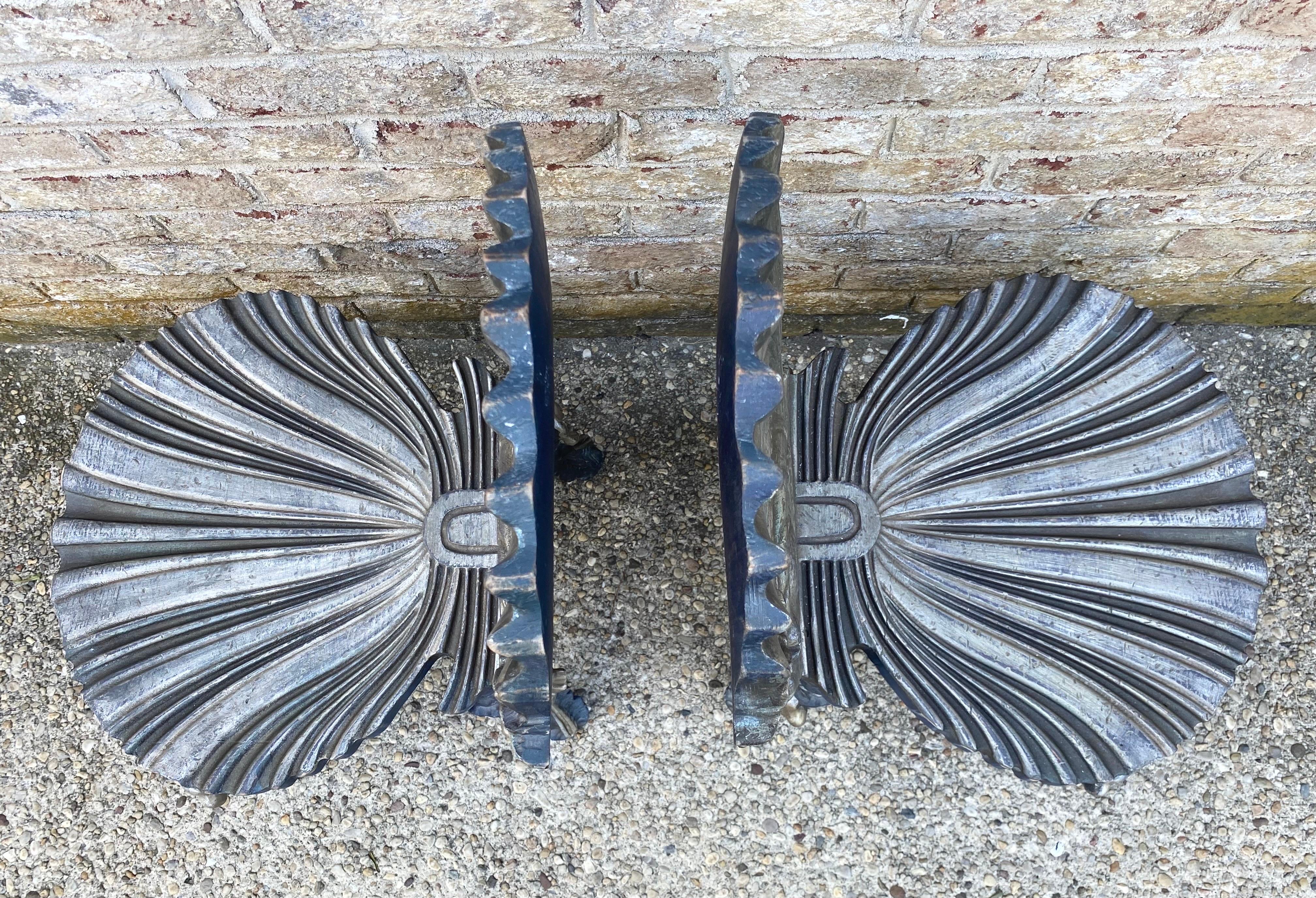 Paar venezianische Beistellstühle im Grotto-Stil, Paar im Angebot 6