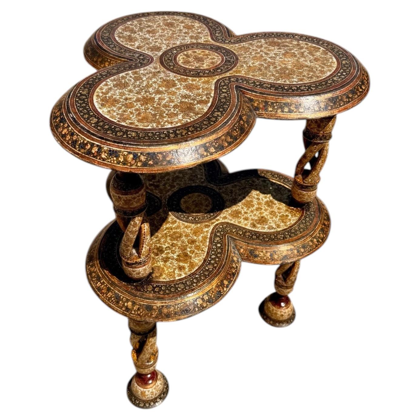 A fantastic quality Indian ‘Kashmir’ Occasional Table For Sale