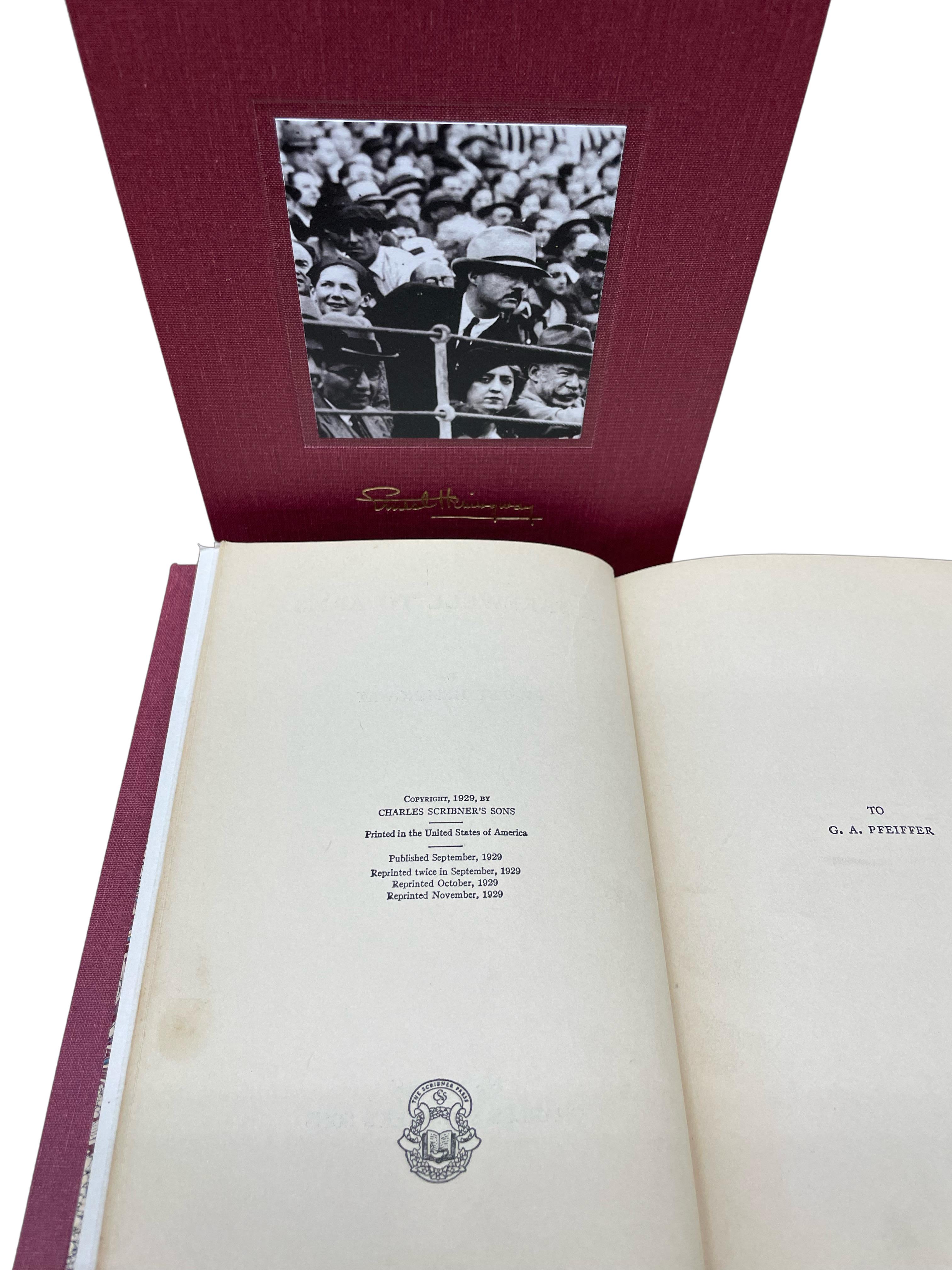 Farewell to Arms von Ernest Hemingway, Erstausgabe, späterer Druck, 1929 (amerikanisch) im Angebot