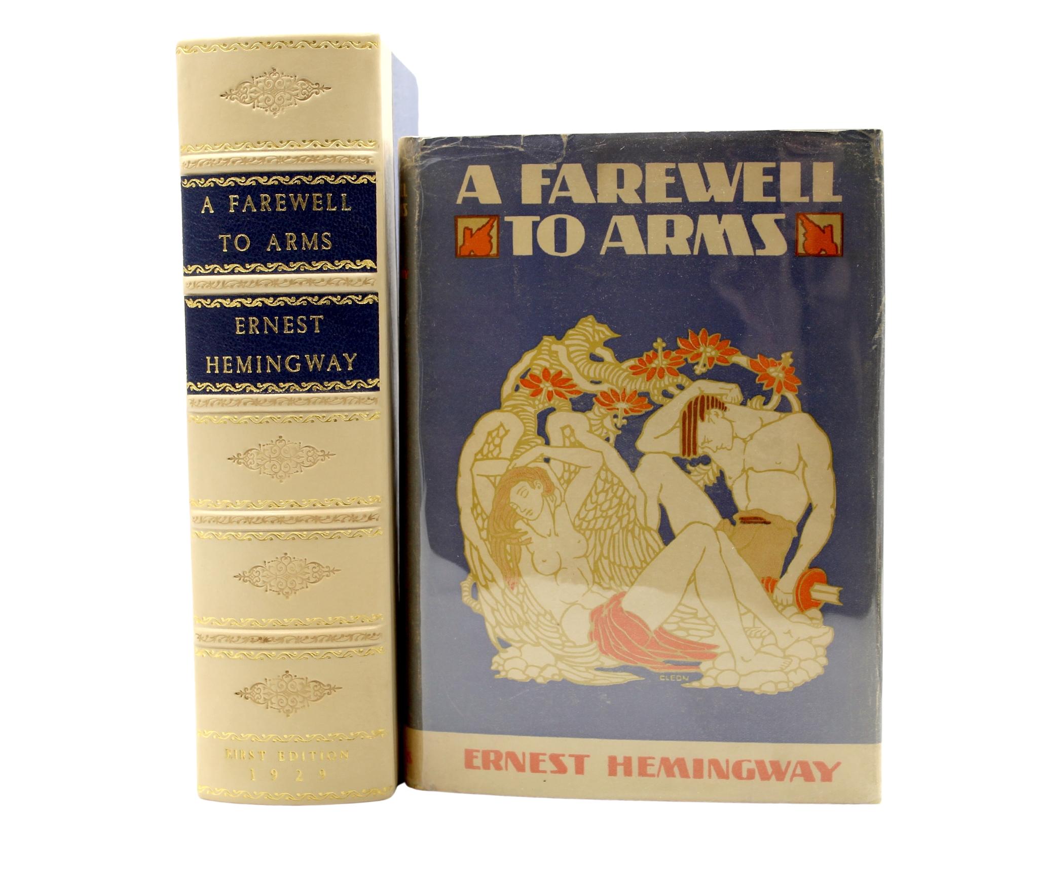 A Farewell to Arms von Ernest Hemingway, Erstausgabe in Aufbewahrungsbehälter-Jacke (amerikanisch) im Angebot