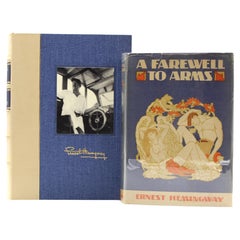 A Farewell to Arms by Ernest Hemingway, First Trade Edition, in Dust Jacket