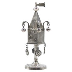 Used A Fascinating and Rare Silver Spice Tower, Poland circa 1836