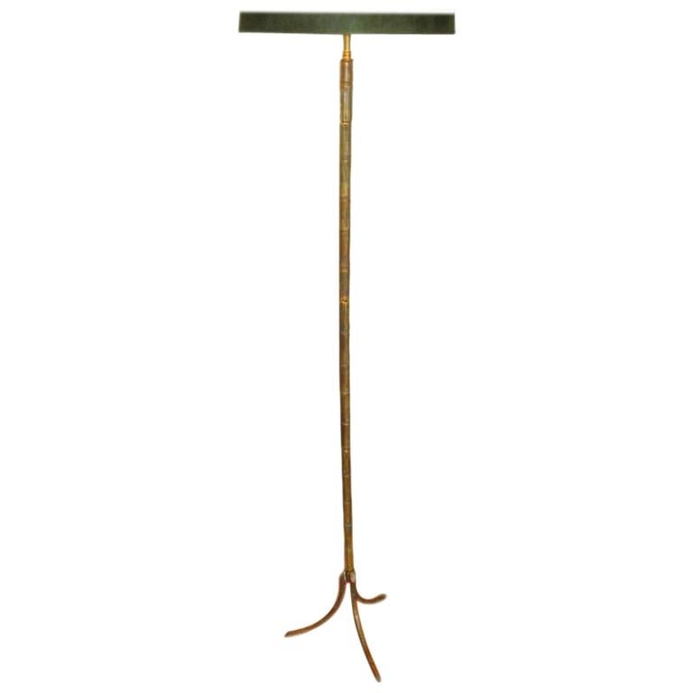 A Faux  Lampadaire en bambou de Bagues en vente