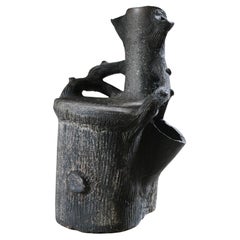 A Faux Bois Grotto Chair by Clayton