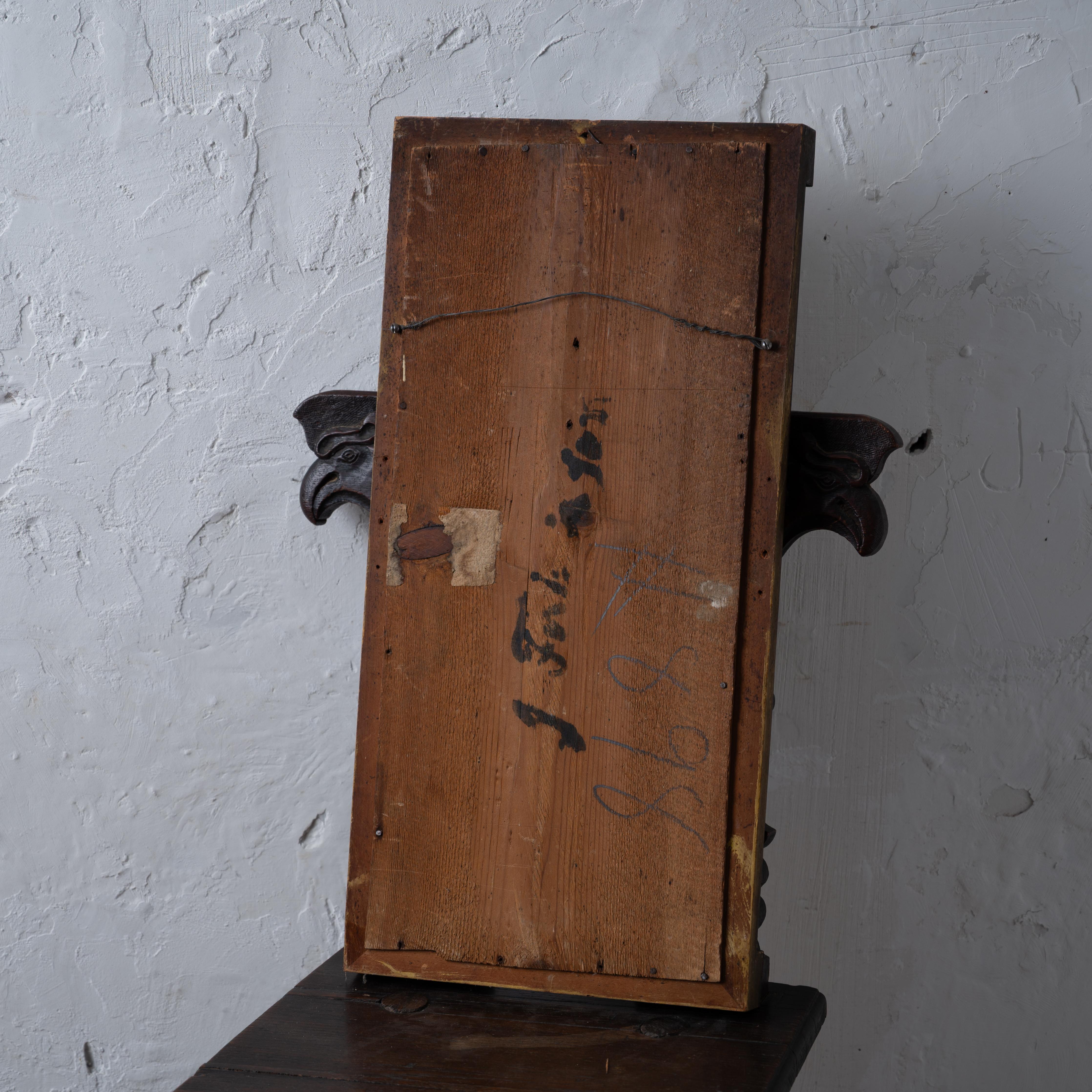 XIXe siècle Miroir en églomisé Feder, 19e siècle en vente
