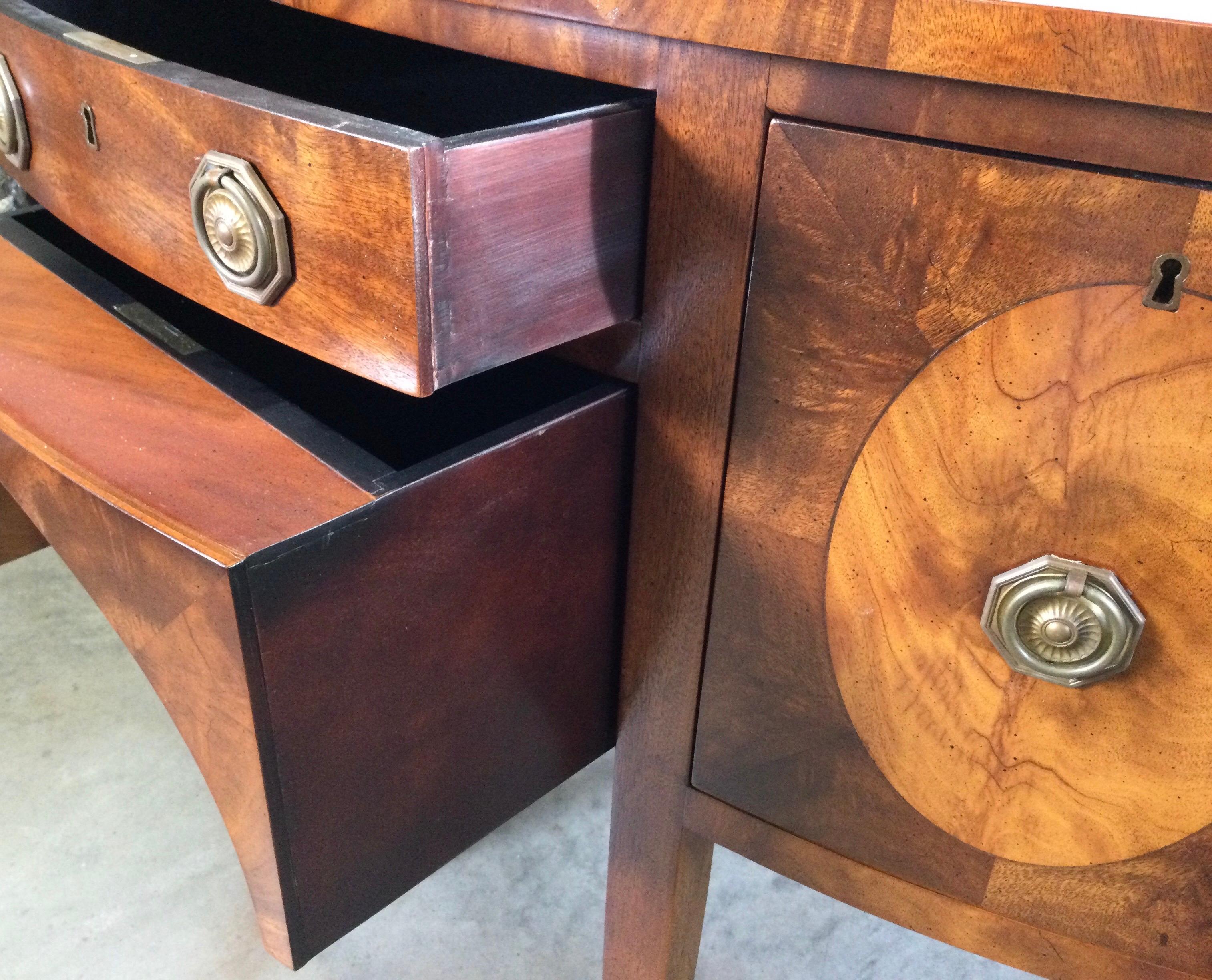 American Federal Style Mahogany Sideboard