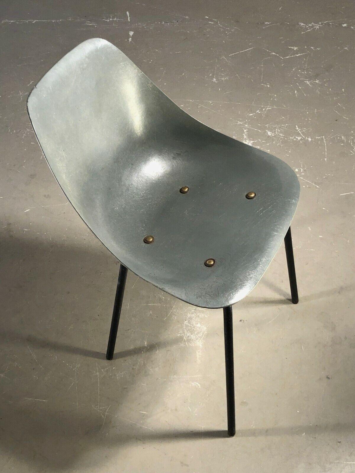 Une chaise MID-CENTURY-MODERN att. RENE-JEAN CAILLETTE France 1950 en vente 1