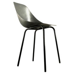 A fiberglass MID-CENTURY-MODERN CHAIR att. RENE-JEAN CAILLETTE France 1950