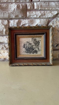 Ein figurativer gestischer Druck von Michaelangelo Buonarosa, frühes 19.