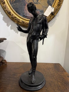 Figura de un "Narciso" romano del siglo I d.C., siglo XX