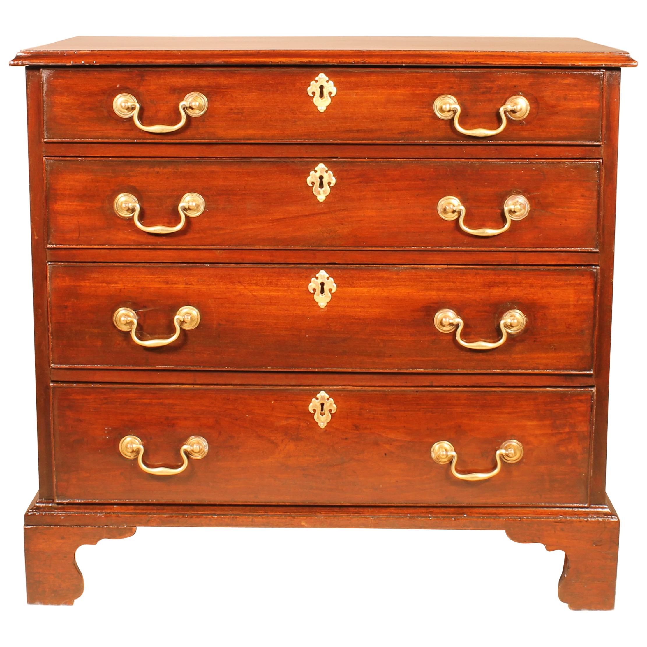 Scottish Mahogany Chest at 1stDibs
