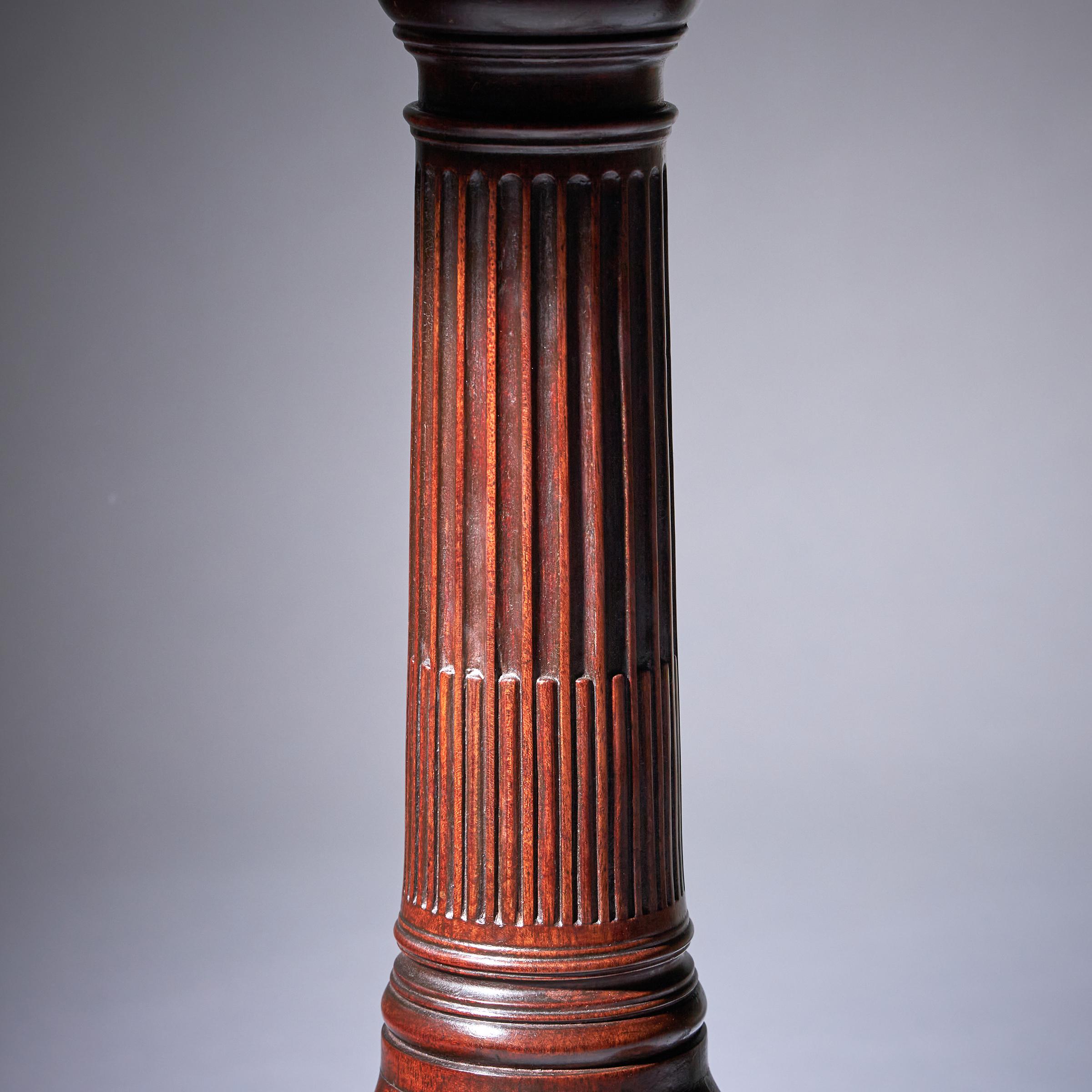 Fine 18th Century George II Mahogany Pie-Crust Tripod Table, circa 1750 6
