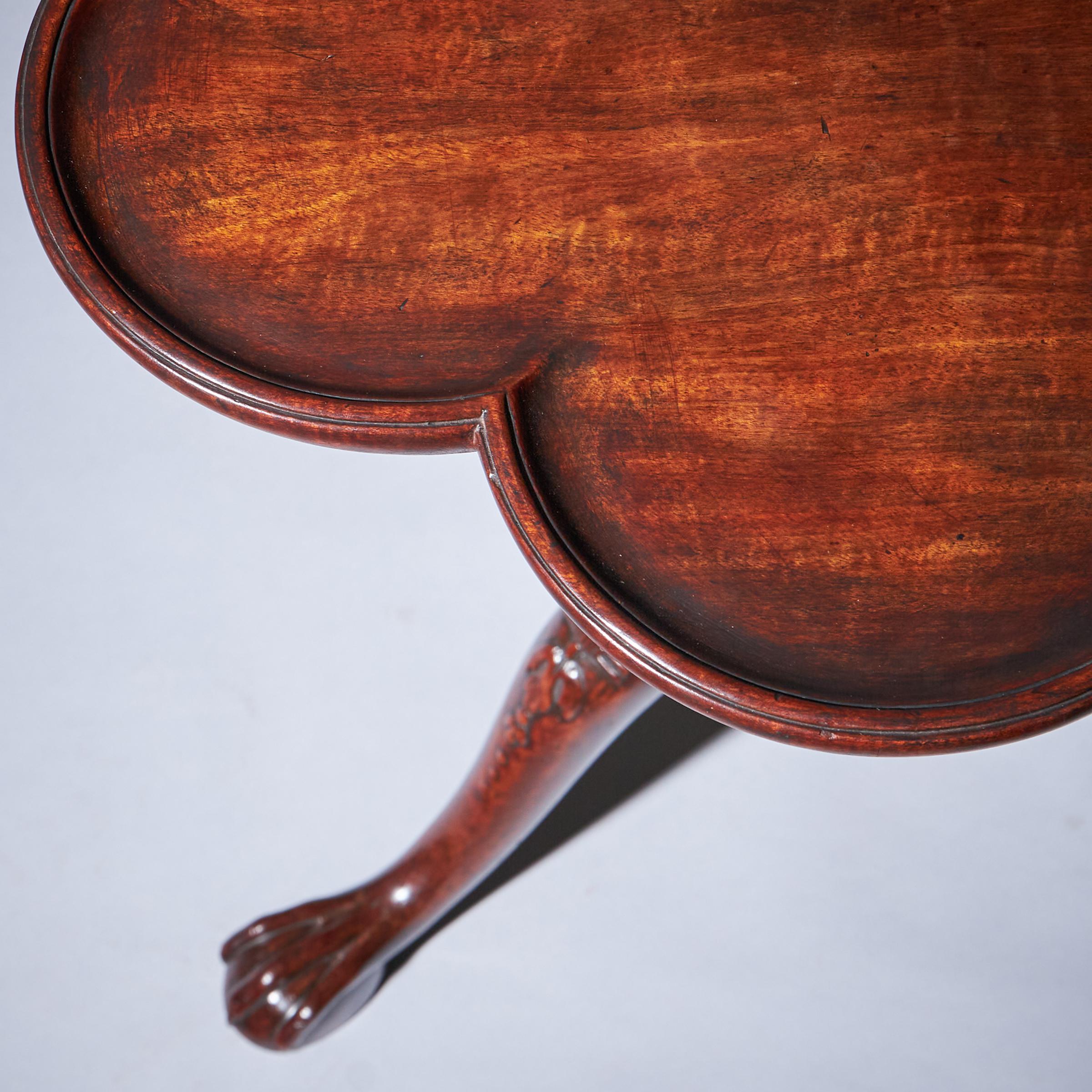 Fine 18th Century George II Mahogany Pie-Crust Tripod Table, circa 1750 2
