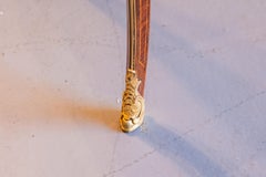 A fine 19th c French game table signed G. Durand. Marquetry and kingwood