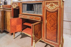 A fine 19th c French Louis XVI kingwood  bookcase signed P. Sormani .