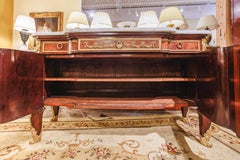 A fine 19th c French ormolu-mounted commode a vantaux. Argentina  Signed