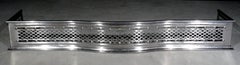 A Fine 19th C. Neoclassical Inspired Serpentine Steel Fire Fender, Circa 1840