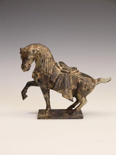 A Fine 19th Century Decorative Cast Iron Horse