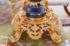 A fine 19th century French bronze and gilt bronze centerpiece or planter