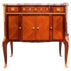 Belle commode française du XIXe siècle de style Louis XVI par G. Durand