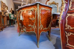 A fine 19th century French marquetry commode by Francois Linke