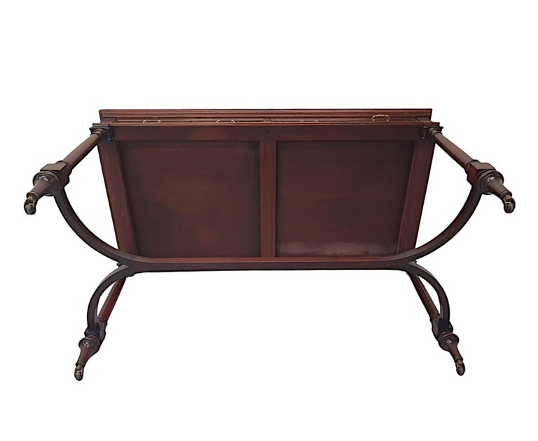 A Fine 19th Century Inlaid Mahogany Sideboard or Hall Table For Sale 3
