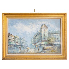 Ein wunderschönes Gemälde aus dem 19. Jahrhundert des französischen Künstlers Antoine Blanchard (1910–1988).