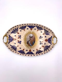 Fine 19th Century Qajar Bohemian Tea Set