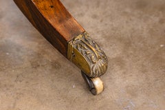 A fine 19th century Regency English rosewood writing table or desk