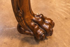 A fine 19th century Regency rosewood and marble top center table