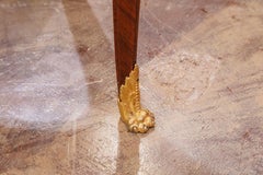 A fine 19th French Louis XVI kingwood writing desk by P. Sormani. gilt bronze