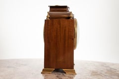 Fine 8 Day Striking the Hours Mahogany Mantel Clock by Marti of Paris