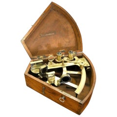 A Fine 8 Inch Vernier Sextant by Whyte, Glasgow