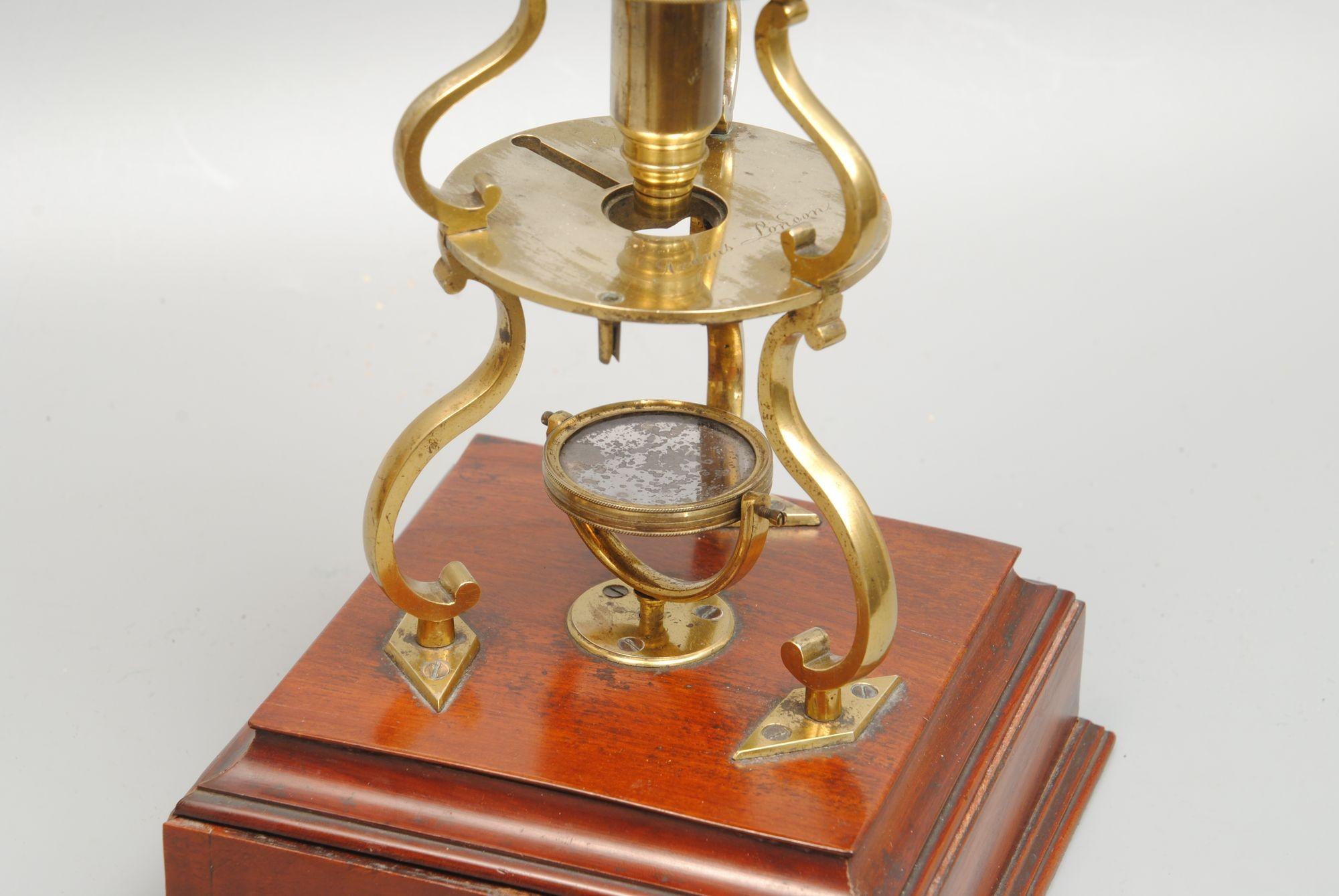 XVIIIe siècle Magnifique microscope Adams, London Culpepper en vente