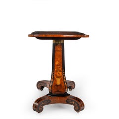 A Fine Amboyna and Marquetry Reading Table Attributed to George Blake and Edward