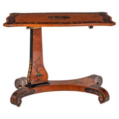 A Fine Amboyna and Marquetry Reading Table Attributed to George Blake and Edward
