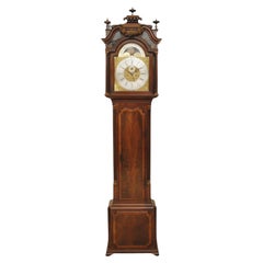Fine and Elegant 18th Century Mahogany Longcase Clock