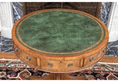 A Fine And Exceptional George III Drum Table