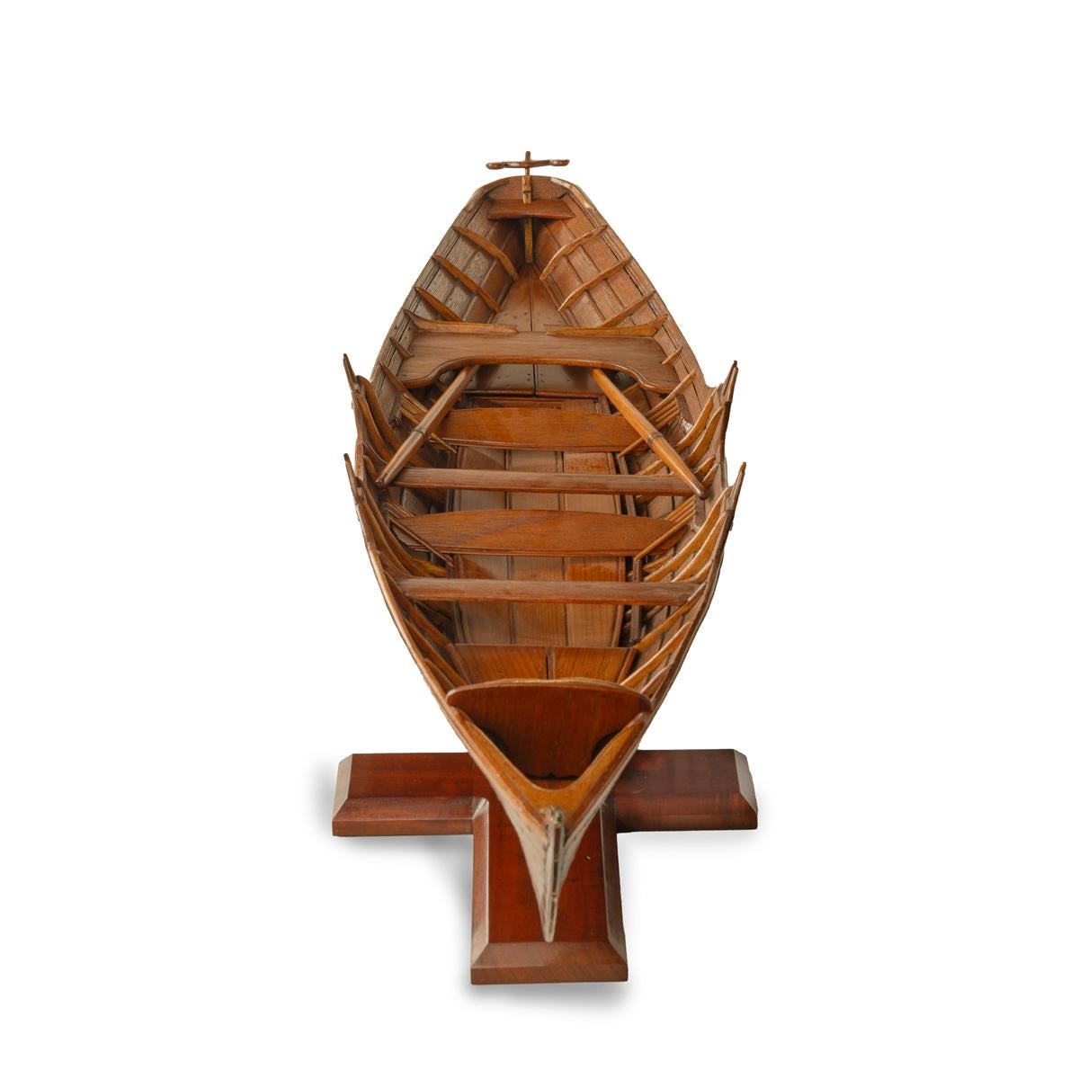 A fine and large model of a Thames wherry 1