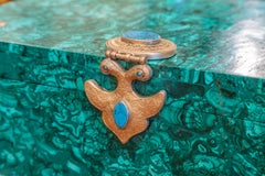 Fine and Large Russian Malachite and Jeweled Casket