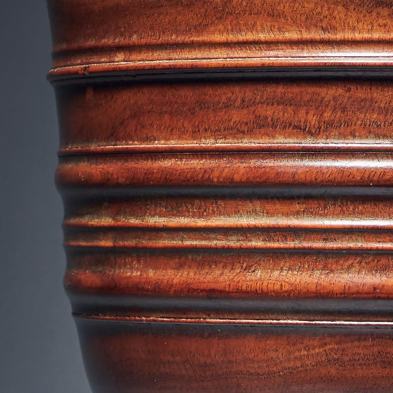 Hardwood Fine and Rare 17th Century Charles II Lignum Vitae Wassail Bowl, Museum Grade