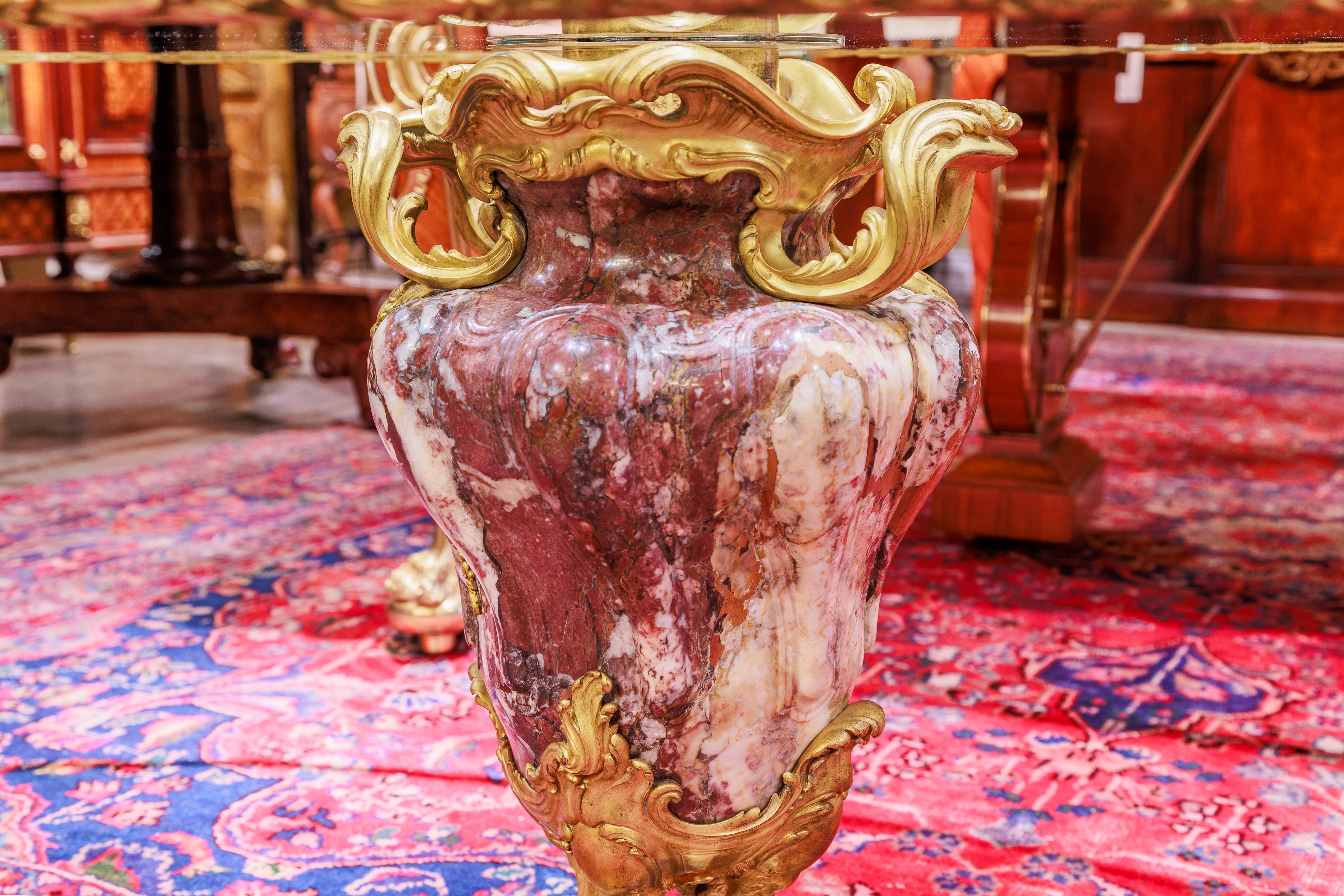 Belle Époque Une belle et rare table à cocktail française du 19ème siècle par A Link en vente