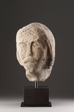 A Fine and Rare Celtic Head of King or ‘Crowned’ God