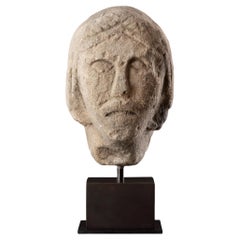 A Fine and Rare Celtic Head of King or ‘Crowned’ God