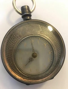 Fine and Rare Swiss Mystery Solid Silver Pocket Watch for Spares or Repair